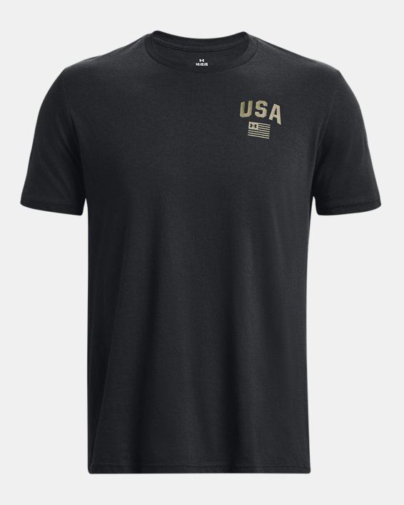 Men's UA Freedom Eagle T-Shirt, Black, pdpMainDesktop image number 4